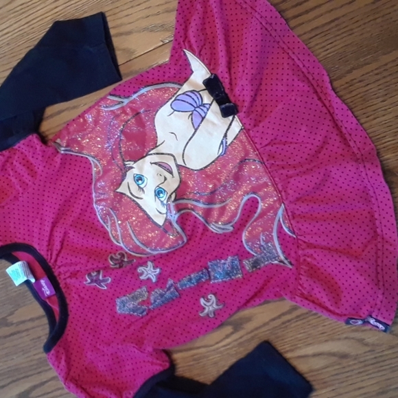 Size 3 toddler Disney Little Mermaid shirt - Picture 3 of 8
